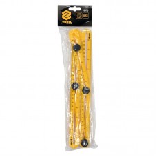 VOREL Echer reglabil din plastic 310 x 175 x 25 mm..